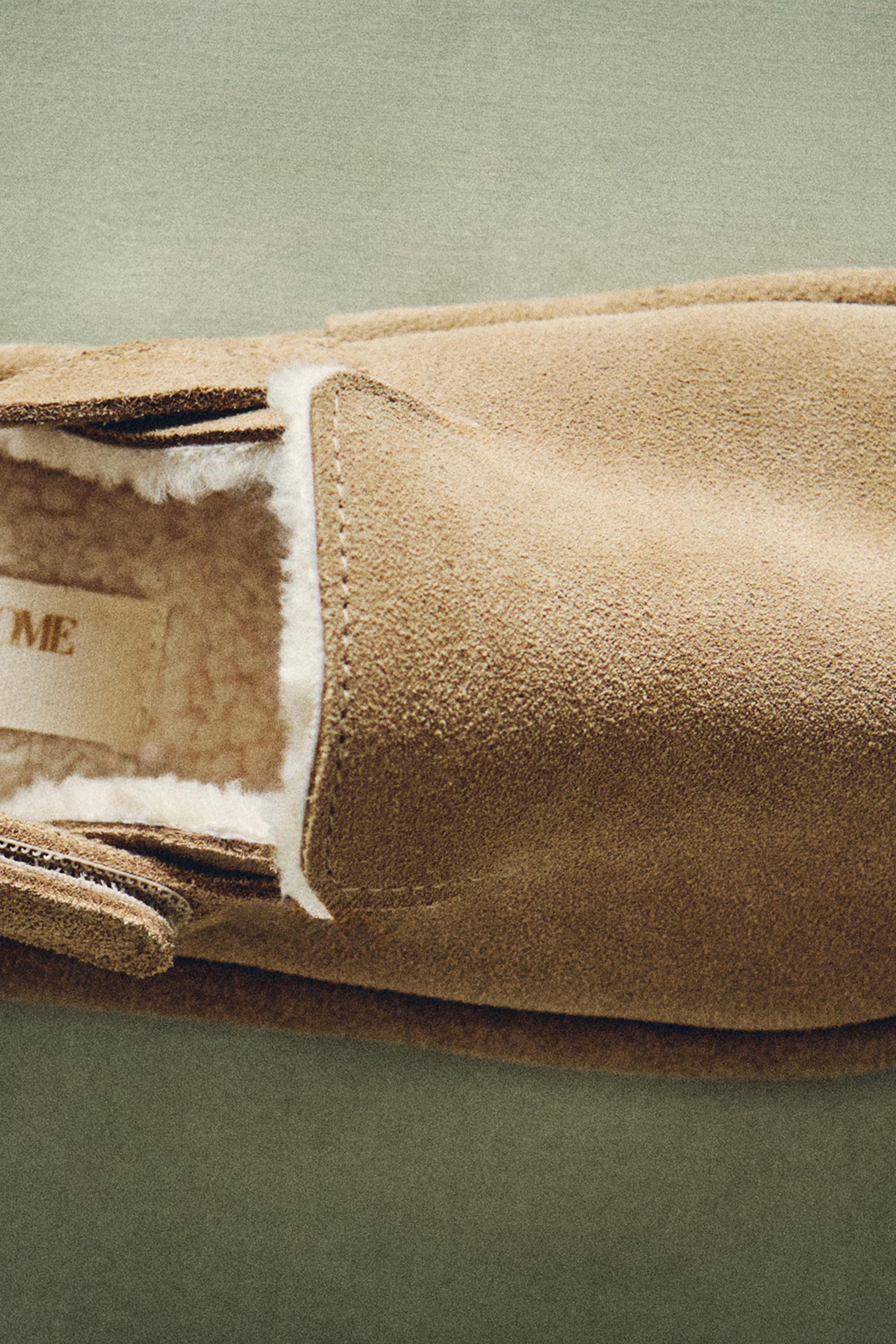 CHILDREN'S WARM LEATHER CLOGS